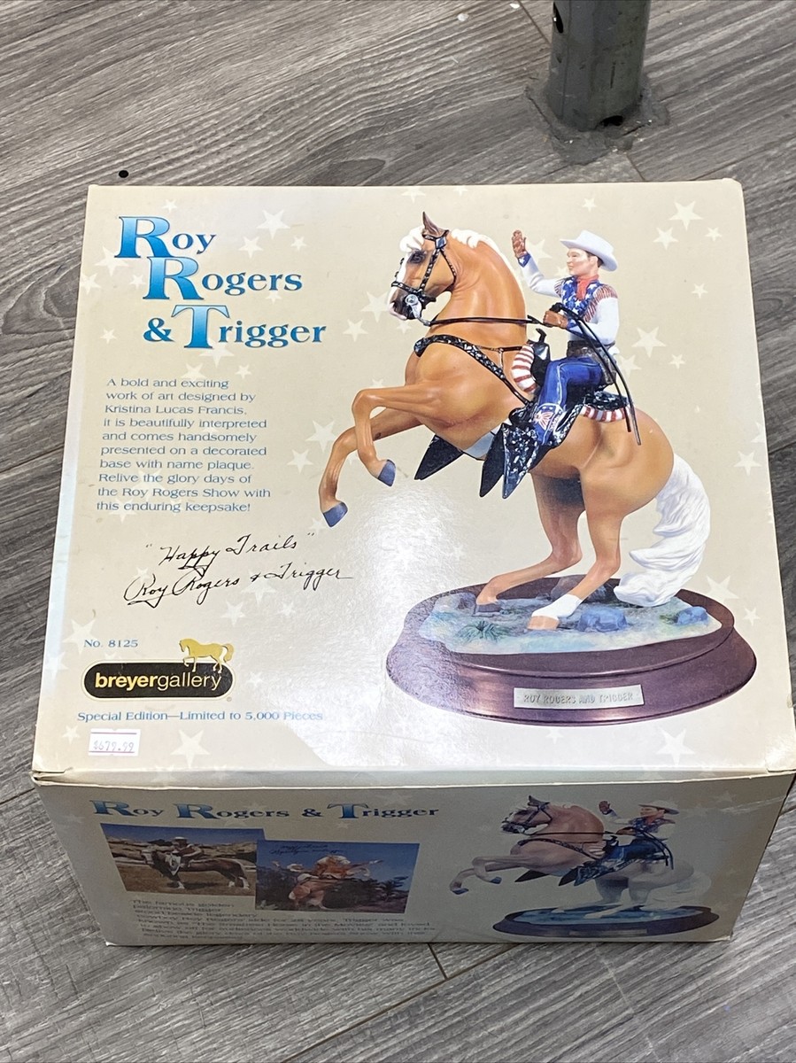 8125 Breyer Porcelain Roy Rogers And Trigger Special Edition Ltd