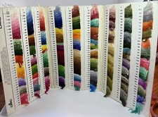 Vintage DMC Color Card Book, Articles 115/116/117 Embroidery W-200A 1987-1 