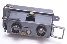 RICHARD VERASCOPE NO. 2 BiS 3D STEREO CAMERA 45X107MM WORKS EARLY MODEL