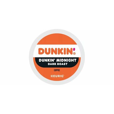 Dunkin Donuts Midnight Coffee K-Cups, 22/Box