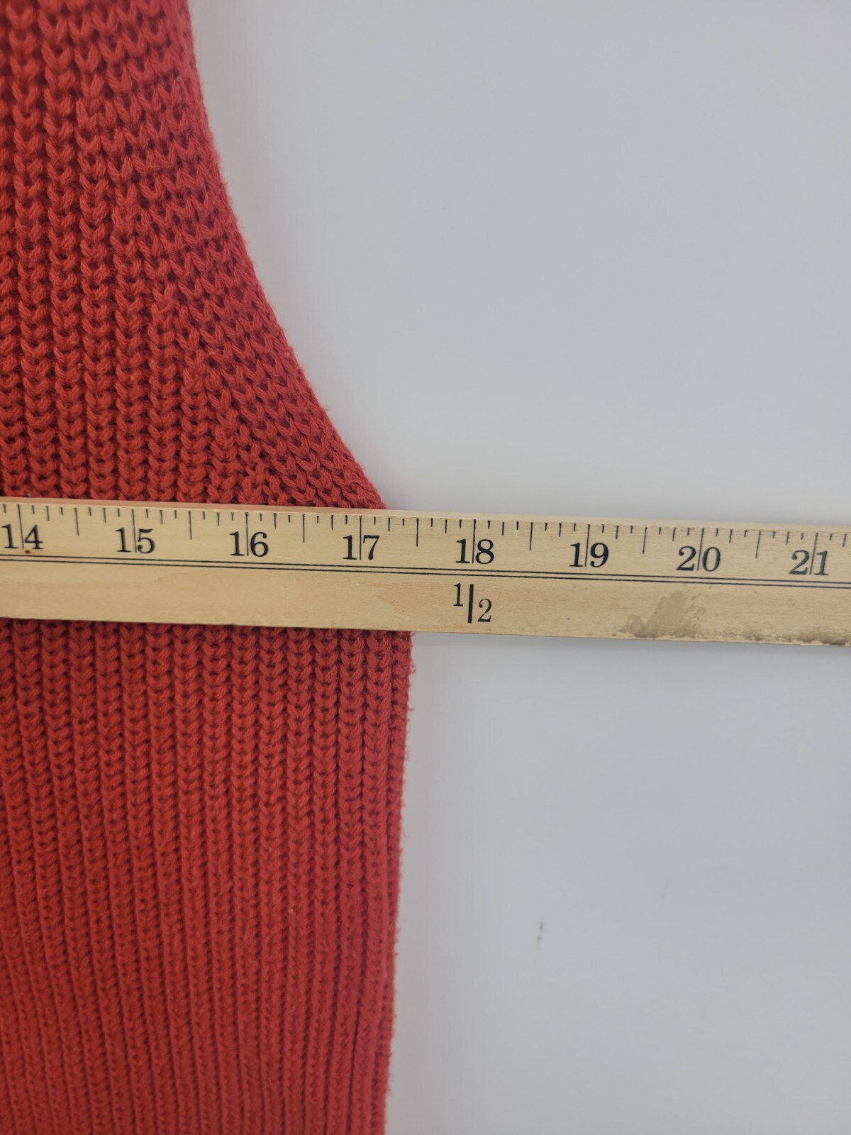 Pendleton Sweater Womens Medium Orange Sleeveless… - image 7