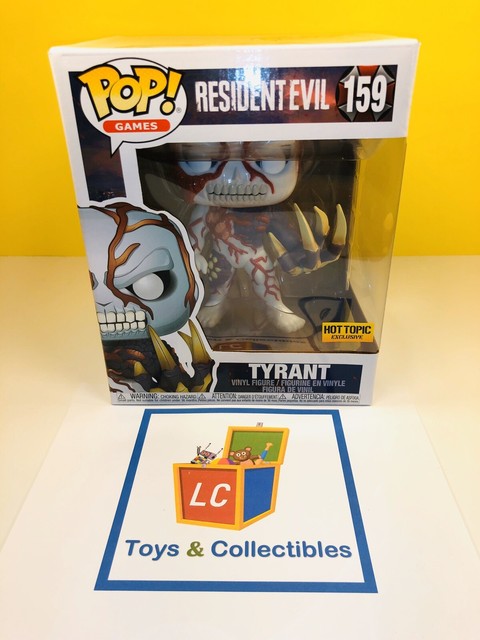 Funko POP - Video Game - Resident Evil - Tyrant #159 - Hot Topic - FREE Shipping | eBay