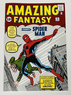 Marvel Amazing Fantasy #15 Panini Comics 1st Spider-Man Italian Variant Reprint