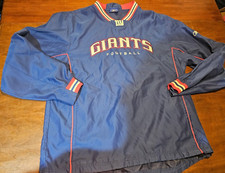 New York Giants Jacket Mens XL Blue NFL Equipment Reebok Pullover