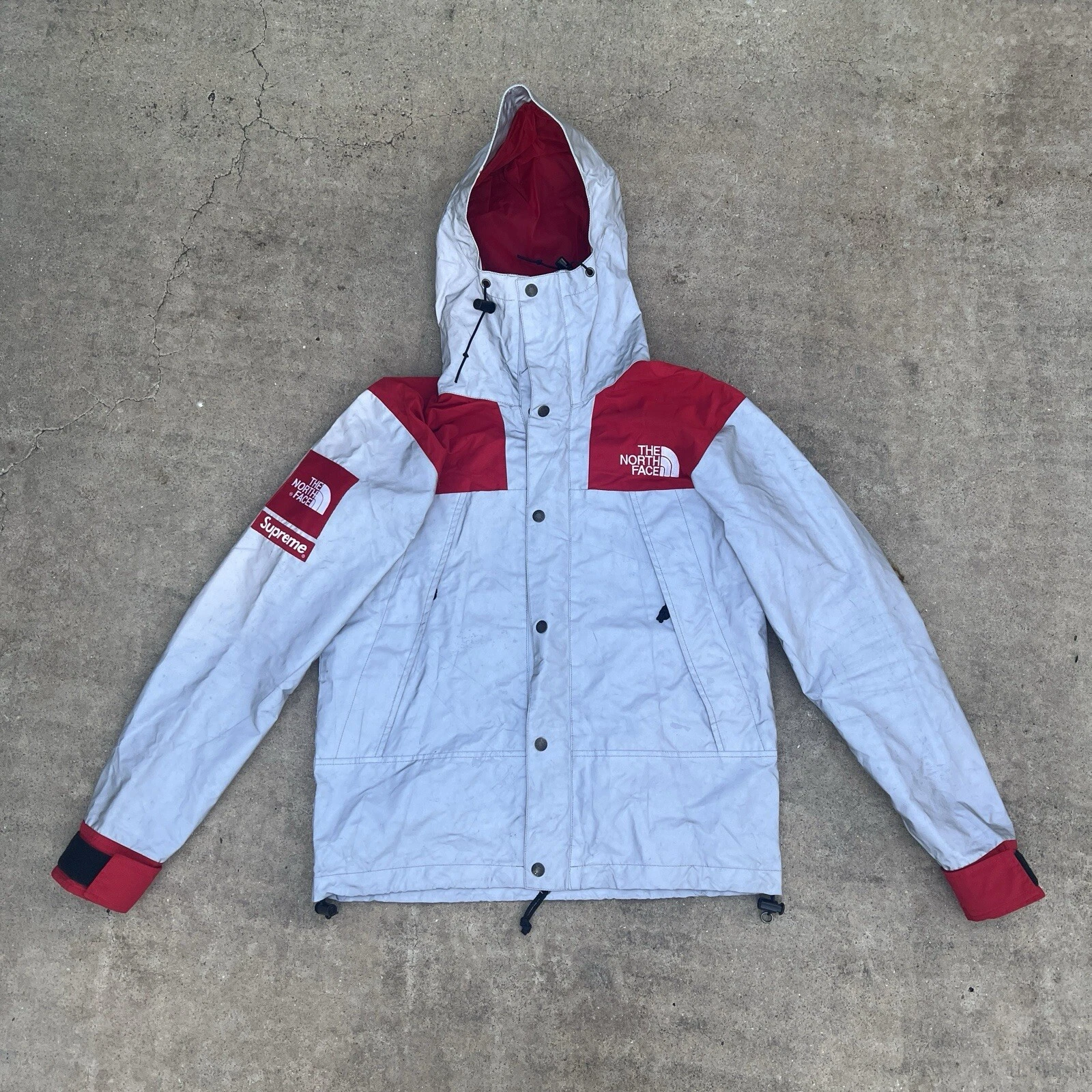 Veste de montagne réfléchissante Supreme The North Face 3M taille S rouge
