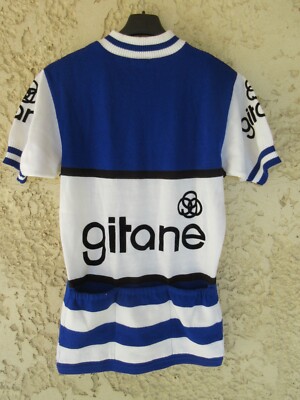 Maillot cycliste GITANE années 70 shirt trikot vintage camiseta S