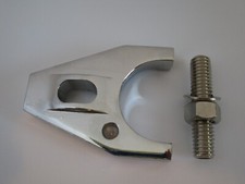 Distributor Clamp Chrome Billet Aluminum Chevy Hold Down Hei Sbc Bbc 5116