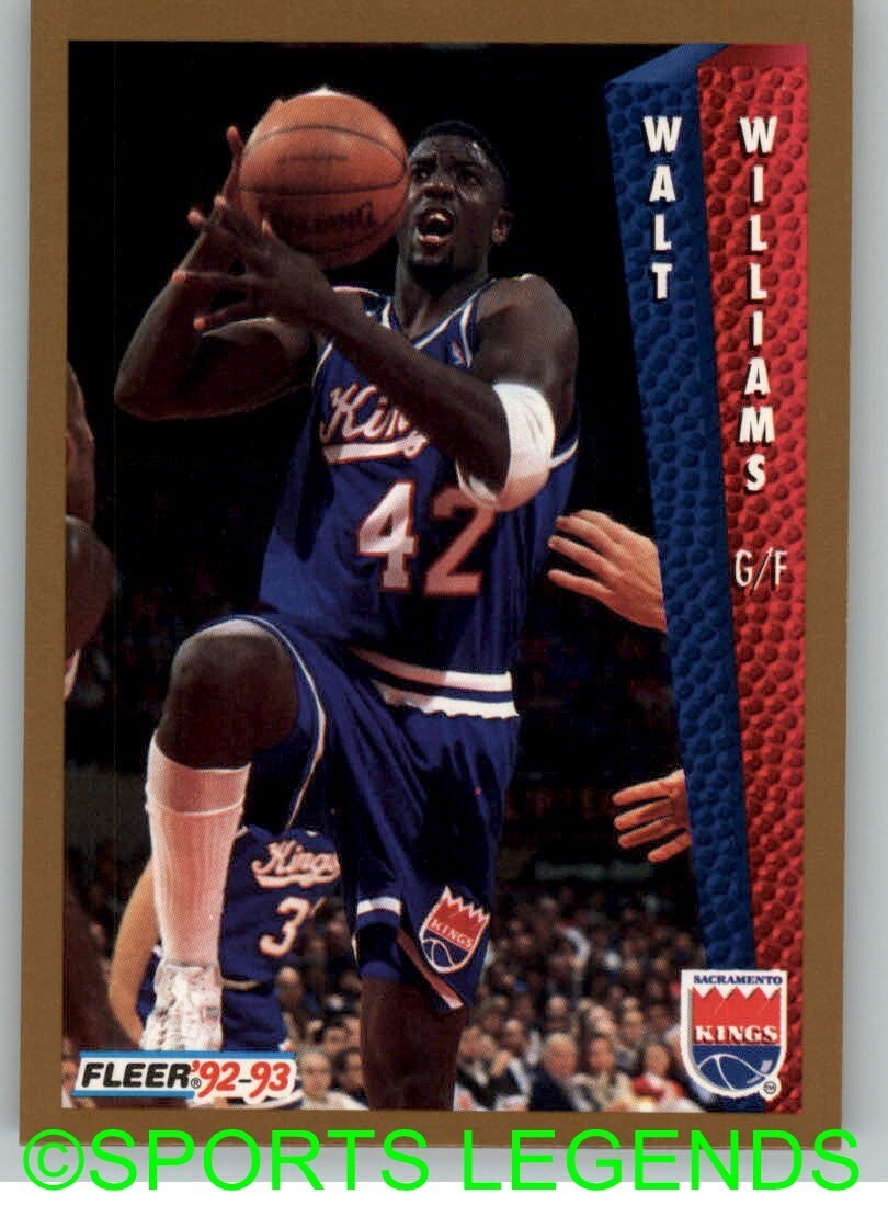 1992-93 Fleer NBA #424 Walt Williams