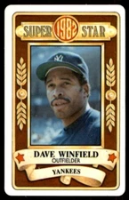 1982 PERMA-GRAPHIC CREDIT CARDS #150-SS8214 DAVE WINFIELD NEW YORK YANKEES
