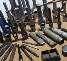 LEATHER ARCH punch old TOOLS gasket KRAEUTER OSBORNE BROOKSTONE general wad hole