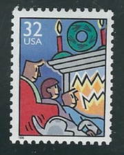 Scott # 3108...32 Cent...Christmas...4 Stamps