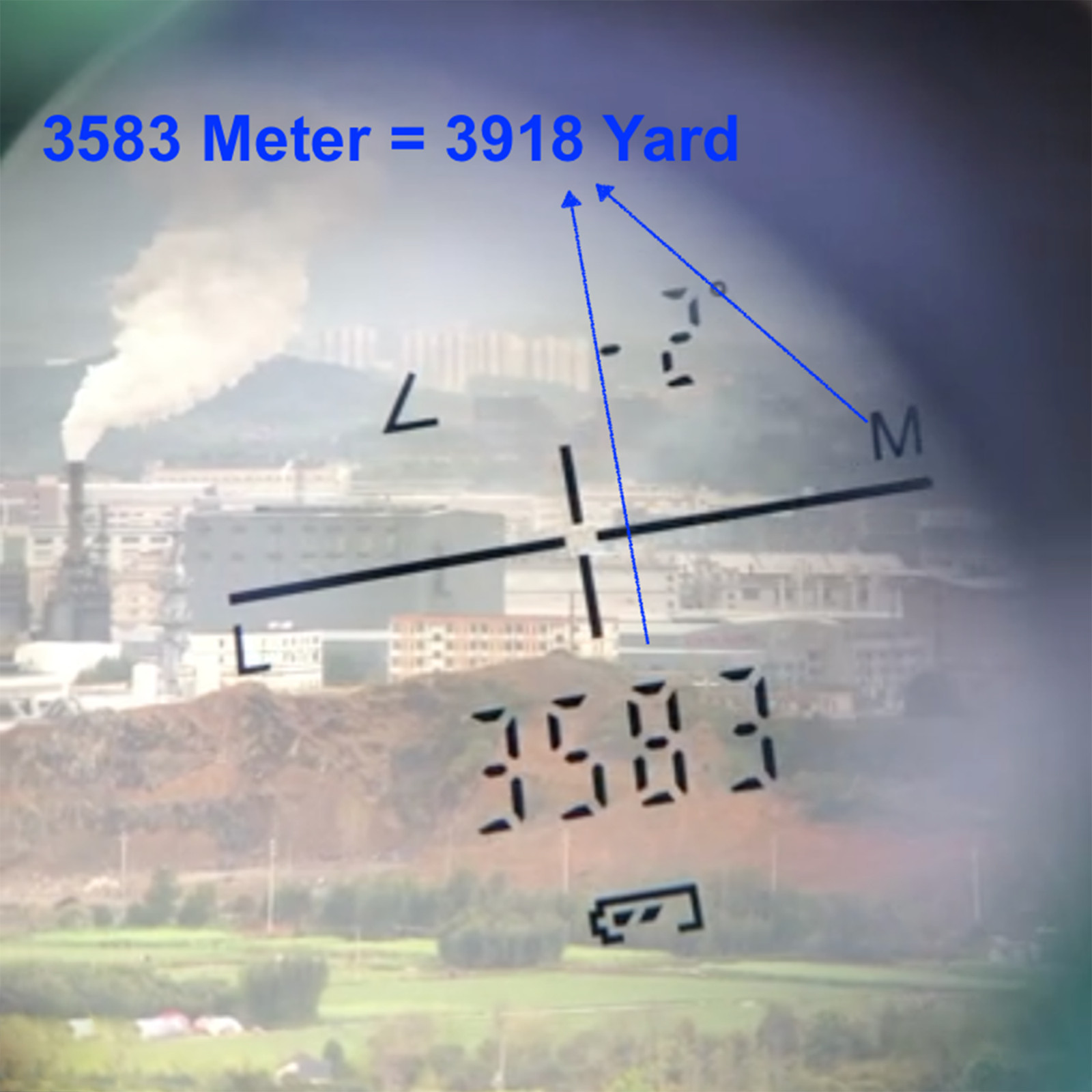 Surgoal Laser Rangefinder  Long Distance 4000Yards/3600Meters Latest Technology
