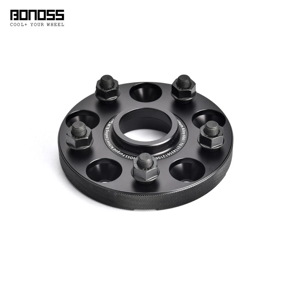 4x 15mm+20mm Black Hub Wheel Spacers for Mazda MX-5 Miata III 2006- - Image 4 of 4