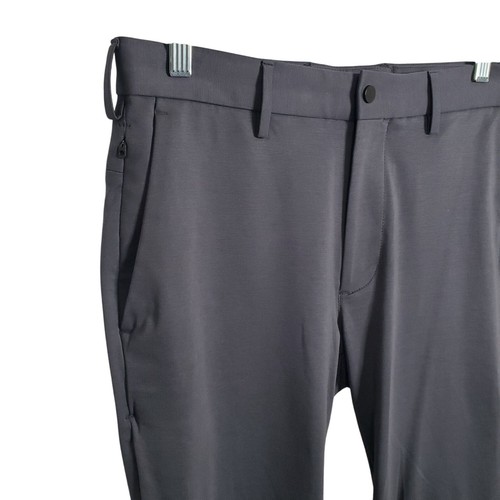 Banana Republic Mens Size 30 30 Pants Luxe City Slim Fit Stretch Trousers Gray - Picture 3 of 13