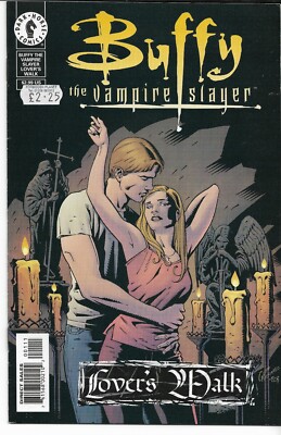 BUFFY THE VAMPIRE SLAYER: LOVER'S WALK (2001) -Cliff Richards Cover Back Issue