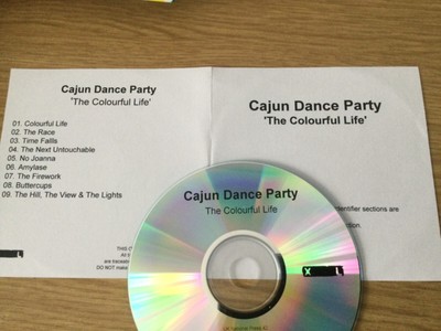 Werbe CD Album - Cajun Dance Party - Das bunte Leben