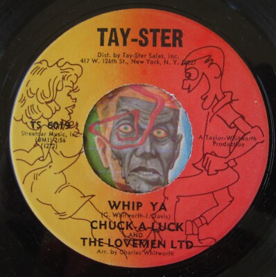 HEAR Chuck-A Luck & Lovemen 45 Whip Ya / I'll Always Love funk soul R&B NM-
