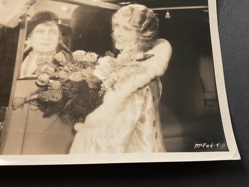 FOTO ORIGINAL 8 X 10 BLANCO Y NEGRO JEANETTE MACDONALD Oh For A Man - Imagen 3 de 5