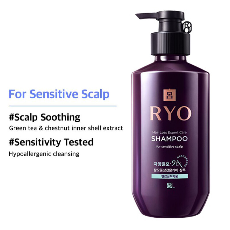 Amore Ryo Ryoe shampoo Jayangyunmo Sensitive Anti Hair Loss 400ml