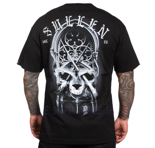 T-Shirt Sullen Art Collective Shark Week - Noir - Taille M - Manches Courtes