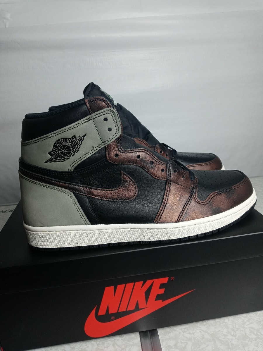 Nike Air Jordan 1 Retro High Light Army Rust Shadow Patina