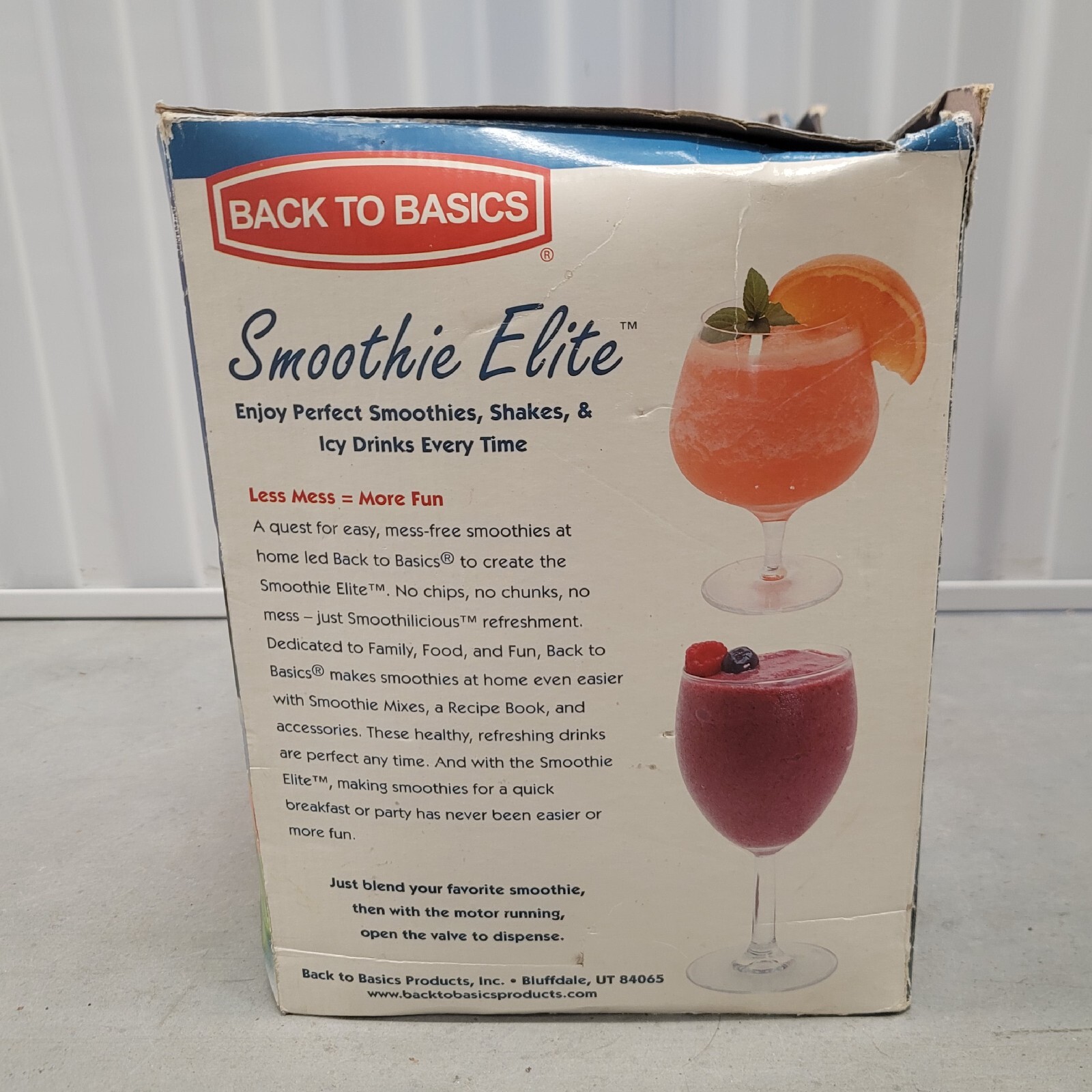 Back To Basics Smoothie Elite Blender SE2000 Red 500W New! eBay