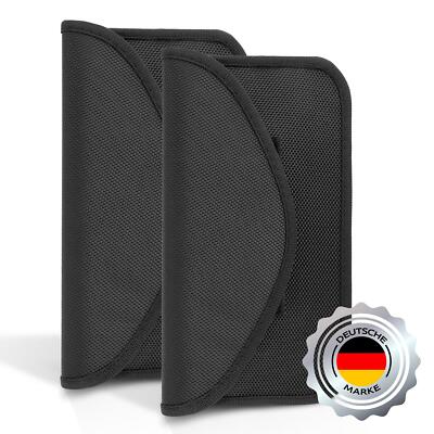 2x RFID Strahlenschutz-Tasche Handy Schutzhülle No-Signal Funk Stop Smartphone