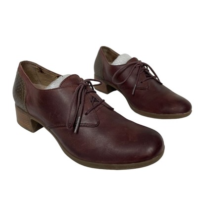 Dansko Burnished Leather Louise Oxford 