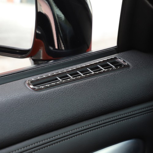 2PC Carbon fiber Interior Window Air Outlet Cover Trim For Nissan GT-R R35 08-16 - Picture 10 of 23
