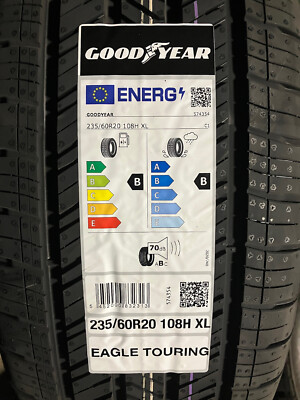 4 New 235 60 20 Goodyear Eagle Touring Tires