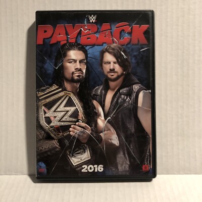 WWE Payback fashion DVD 2016 AJ