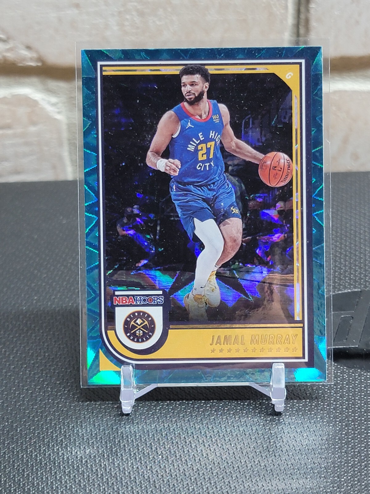 2022-23 Hoops Basketball Jamal Murray #186 Teal Explosion Denver Nuggets 