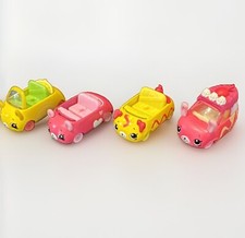 SHOPKINS Cutie Cars Diecast Cars Lot of 4