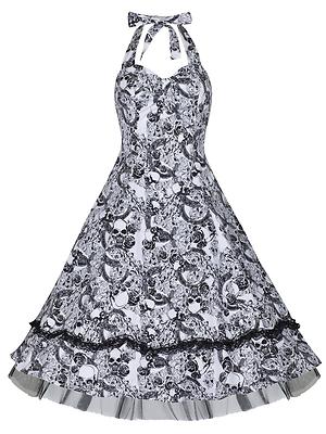 gothic skull dresses