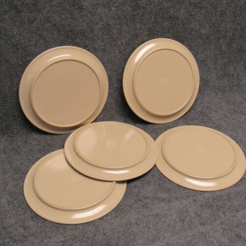 Applied Plastics Restraware Of Erie Melamine (5) Divided Dinner Camping Plates - Picture 8 of 8