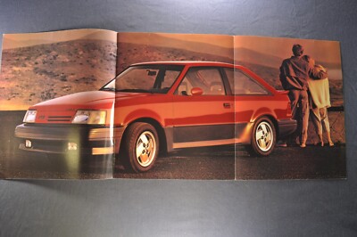 1986 Mercury Lynx Brochure XR3 Hatchback L GS Sedan Wagon Nice