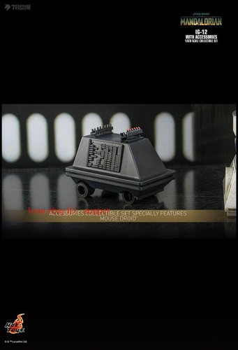 Hottoys 1/6 Tms105 Ig-12 With Accessories Star Wars The Mandalorian Action NEW - Picture 12 of 13