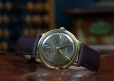 Poljot watch, retro watch, vintage Soviet watch, USSR, mens watch, 1970, 1 MChZ