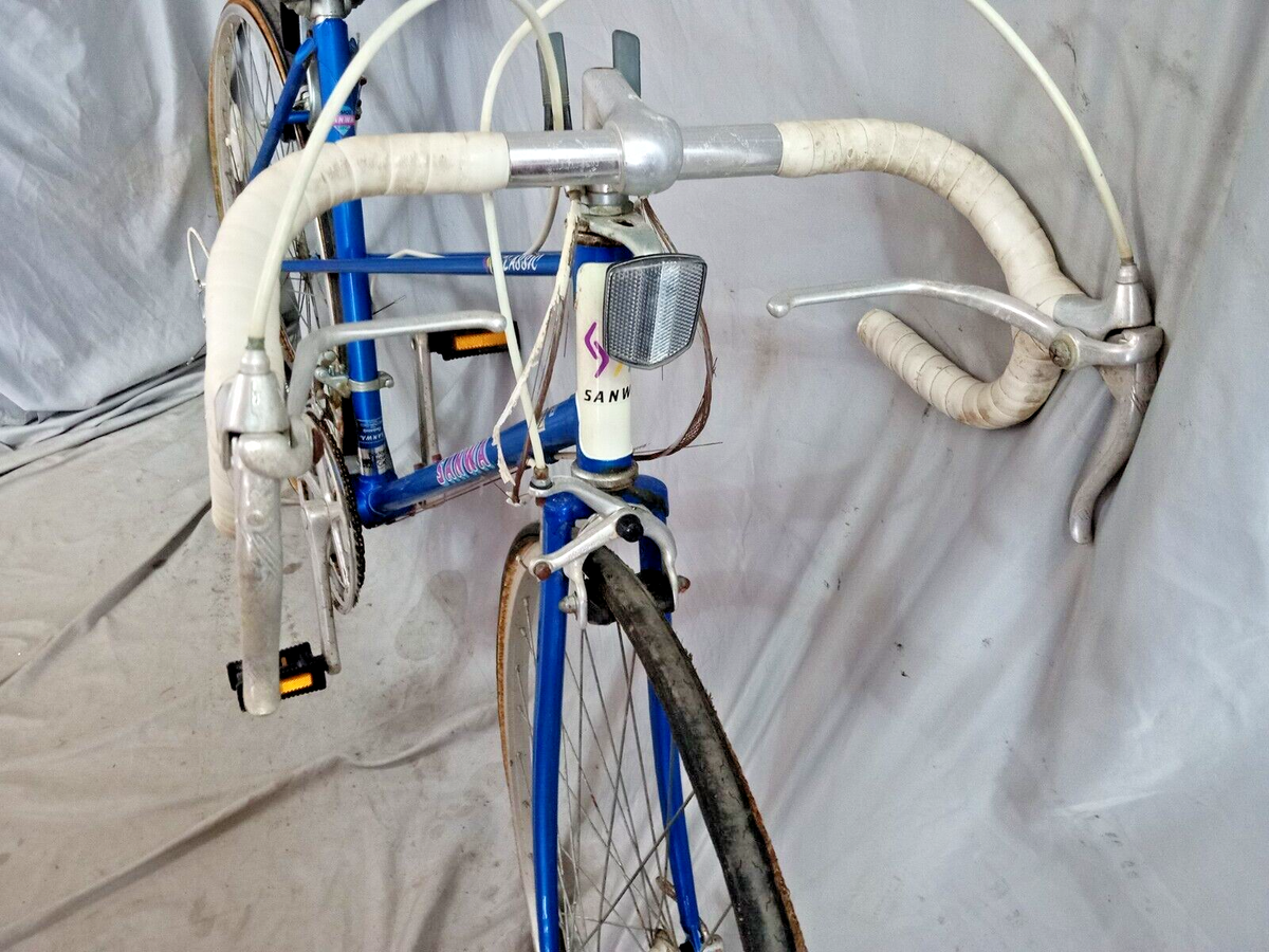 Bici Da Strada Sanwa Touring 1975 - 54 Cm - Acciaio Shimano Tourney - Vintage Giappone