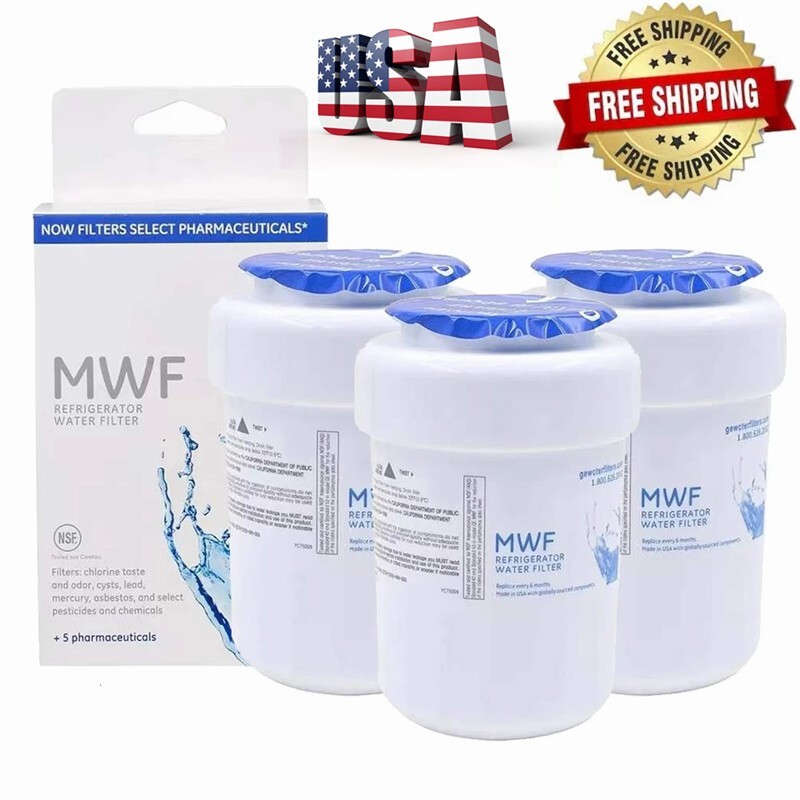 3 PACK GE MWF MWFP 46-9991 GWF Smartwater Genuine Refrigerat