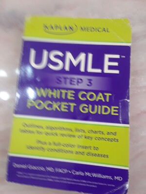 USMLE Step 3 White Coat Pocket Guide by Inc Staff Kaplan, Carla McWilliams an...