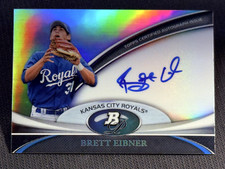 2011 Bowman Platinum REFRACTOR AUTO Brett Eibner, item 3