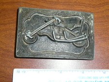 MOTORCYCLE BELT BUCKLE