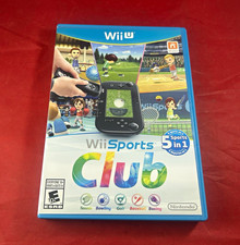 Nintendo Wii Sports Club Wii U 2014 NTSC-U/C E10+ Complete