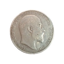 1904 King Edward VII .825 Silver Florin