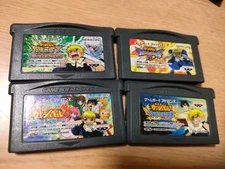 Gash bell! ! Set of 4 Game Boy Advance A4 Japanese