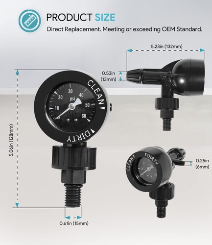 Zodiac Jandy Air Gauge Release Valve Assembly for CV, CL, DEV Filters - Durab... - Picture 8 of 9