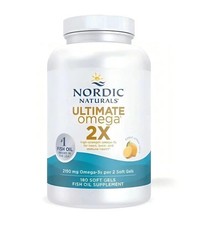 Nordic Naturals Ultimate Omega 2X Softgel Capsule - 180 Count,EXP 11/2027