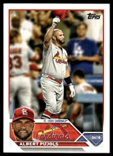 Albert Pujols 2023 Topps #40 Cardinals MLB READ FREE SHIPPING AutographDen