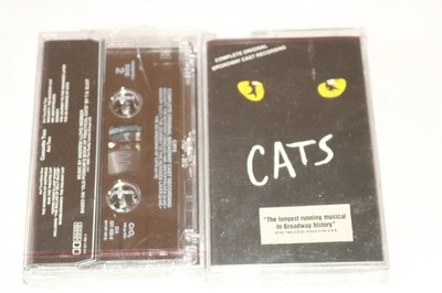 CATS - Original Broadway Cast - 2 TAPE SET Cassette Tape NEW/SEALED